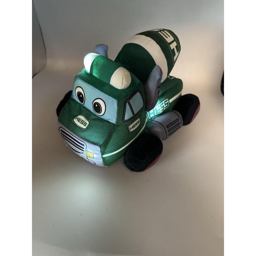 Hess Soft Cement Truck Plush My First Hess Truck Lights Up Sings